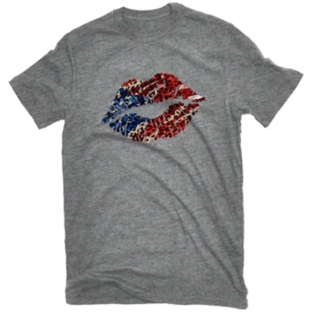 Americana Women's Knit Short Sleeve Graphic T-shirt nwt unisex